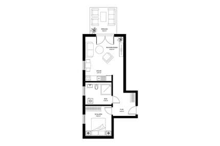 Wohnung zum Mieten in Woltersdorf 761,00 € 50.73 m²