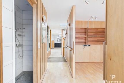 Großzügige Erdgeschosswohnung mit offenem Grundriss und separatem Schlafbereich - Düren