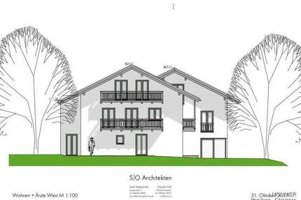 Nachhaltig. Stilvoll. Einzigartig - Neubauwohnungen in Seenähe 2-Zimmer im Dachgeschoss - Eggstätt