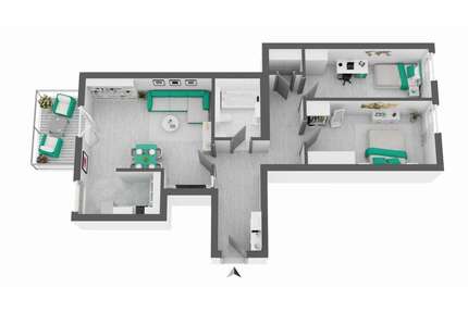 Wohnung zum Kaufen in Lutherstadt Wittenberg 140.000,00 € 84.19 m²