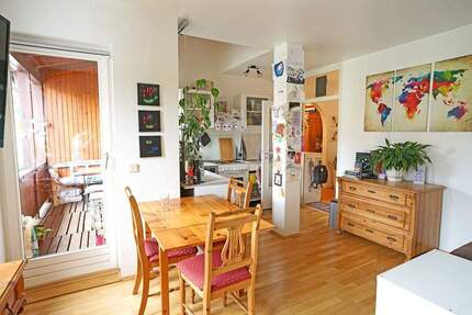 VERMIETETE EIGENTUMSWOHNUNG MIT LOGGIA UND STELLPLATZ SUCHT NEUEN EIGENTÜMER - Zierenberg