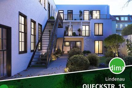 ERSTBEZUG im Hinterhaus: 4RW auf 2 Ebenen mit 2 Balkonen, 2 Bädern, Stellplatz u.v.m. (EBK möglich) - Leipzig Altwest