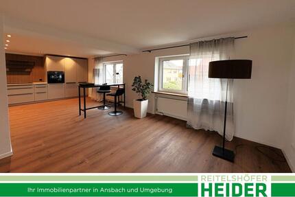 Großzügige 4 Zi.-Wohnung - Erstbezug, ca. 15 km südöstlich von Ansbach
