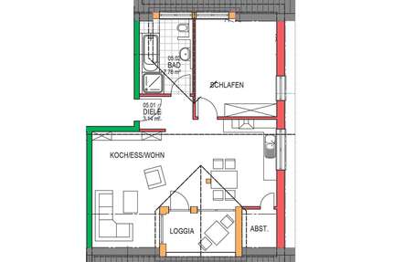 Wohnung zum Mieten in Hülben 790,00 € 66.41 m²