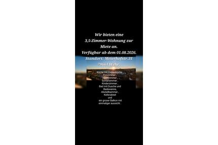 3,5 Zimmer Wohnung - 890,00&nbsp;EUR Kaltmiete, ca.&nbsp; 89,00&nbsp;m&sup2; in Wehr (PLZ: 79664)