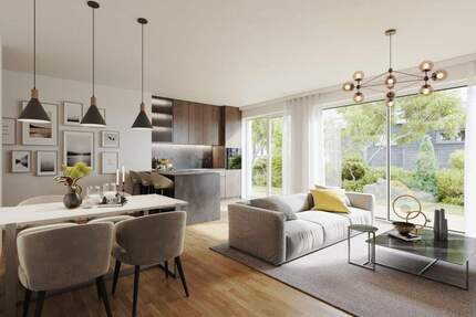 BEZUGSFERTIG - Großzügiges Domizil mit Garten & Südterrasse in München - Provisionsfrei