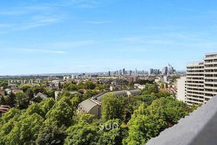 SKYLINE-BLICK DER EXTRAKLASSE - 3-Zimmer-Wohnung mit Panorama in Sachsenhausen - Frankfurt am Main