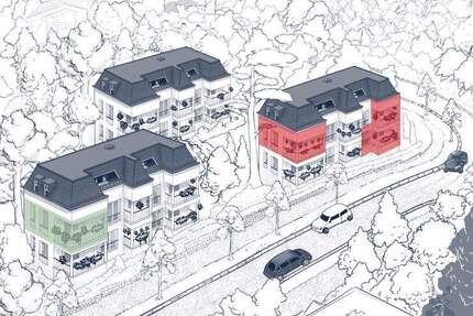 2 Zimmer Wohnung inkl. PKW-Stellplatz Parkett Balkon im grünen Waidmannslust (A5), - Berlin / Waidmannslust