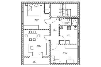 3-ZKB-Wohnung zur Miete, Balkon, bei Bedarf Kellerraum - Kirchberg (Hunsrück)
