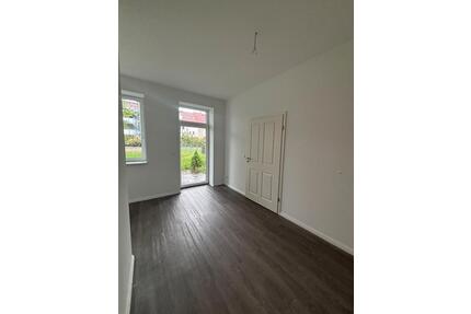 Moderne 1-Raum-Erdgeschosswohnung mit überdachter Terrasse - Wittenberge