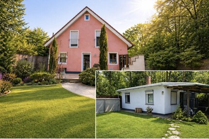 Mehrgenerationentraum auf 1.071 m² Grundstück – EFH inkl. kleinem Haus & Wellness - nahe Oranienburg - Oranienburg / Schmachtenhagen