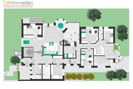 Haus zum Kaufen in Waldkraiburg 920.000,00 € 424.87 m²