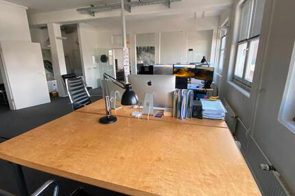 Offener Arbeitsplatz in Hamburger Design-Agentur (Bahrenfeld) – flexibel, 247