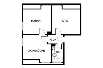 Wohnung zum Mieten in Bergkamen 429,00 € 53.93 m²