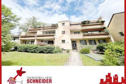 IMMOBILIEN SCHNEIDER - Moosach - gepflegte 3 Zimmer Wohnung mit EBK, Parkett und 2 Dachterrassen - München