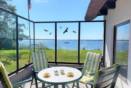 ❤️ANGEBOT❤️ Ostsee Ferienhaus Fjordweitblick an der SchleiOstsee bis 4 Personen 2 Schlafzimmer 1 Duschbad windgeschützte Terrasse Garten Strand Meerblick Fjord - Brodersby-Goltoft