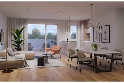 EXKLUSIVES NEUBAUPROJEKT | Ruhige 3-Raum-Wohnung mit Balkon und einem Gefühl von Geborgenheit - Leipzig Zentrum-Ost