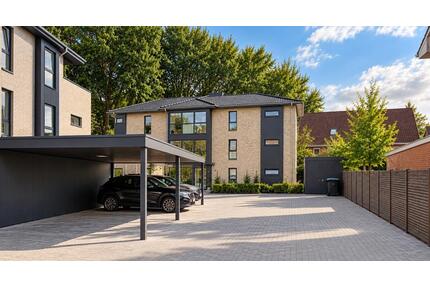 Moderne 3-Zimmer-Erdgeschosswohnung mit Terrasse und Einbauküche - Rendsburg