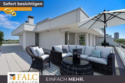 Sonniges Penthouse in Solln - Stilvolle 3-Zimmer-Wohnung mit Ausbauoption zum 4-Zimmer-Paradies - München Thalk.Obersendl.-Forsten-Fürstenr.-Solln