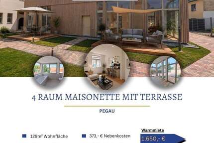 Wohnung zum Mieten in Pegau 1.277,00 € 128.8 m²