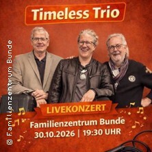 Timeless-Trio | Livemusik im Familienzentrum Bunde