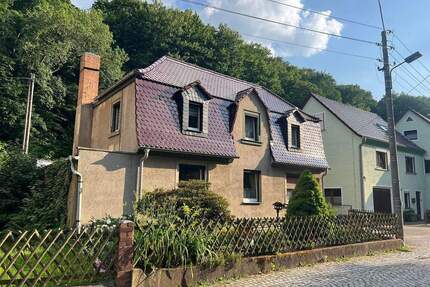 Einfamilienhaus mit Garage, Nebengebäuden und überdachter Terrasse - Nünchritz Diesbar-Seußlitz