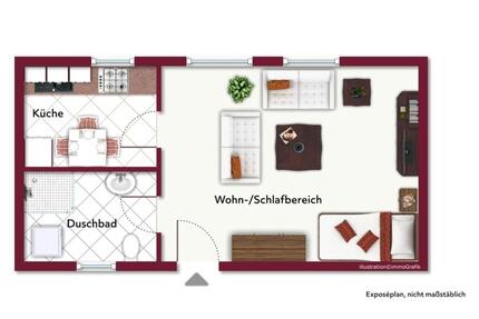 Gemütliches DG-Apartment im Herzen von Lippstadt !!