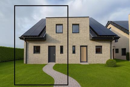 Neubau DHH mit Garten und Garage - Bocholt Feldmark