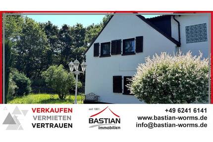 Urbane Idylle: DHH in natur-stadtnaher Lage mit großem Garten und Garage, Karl-Marx-Siedlung! - Worms Innenstadt