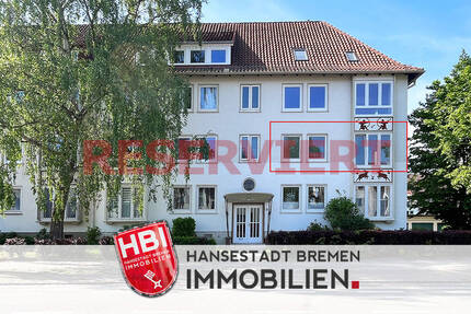 Schwachhausen Lichtdurchflutete 3-Zimmer-Wohnung mit Balkon - Bremen Riensberg