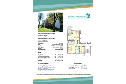 2 12 Zimmer Wohnung mit Weitblick Objekt 2021 energetisch modernisiert - Kaltenkirchen