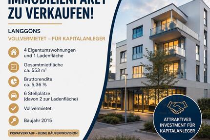 5 vollvermietete Einheiten in Langgöns – provisionsfrei