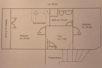 2 Zimmer Wohnung - 260.000,00&nbsp;EUR Kaufpreis, ca.&nbsp; 50,00&nbsp;m&sup2; in Bamberg (PLZ: 96052) Bamberg-Ost