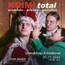 Krimi Total Dinner - Ermitteln, erleben, genießen