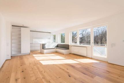 Hochwertig modernisierte 3-Zimmer-Wohnung mit Südbalkon in ruhiger Spitzenlage - München Neuhausen-Nymphenburg