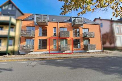 50 m bis zur Müritz! - wertig ausgestattete 2-Raumwohnung mit Südbalkon und Innenhofstellplatz - Waren (Müritz)