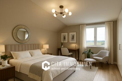 2,5-Zimmer-Dachgeschosswohnung mit Einbauküche in ruhiger Lage von Altenstadt-Lindheim