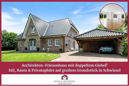 Architekten-Friesenhaus - Stil, Raum & Privatsphäre auf großem Grundstück in Schwissel - Schwissel / Christiansfelde