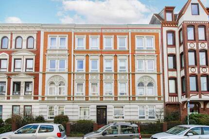 Feinster Jugendstil: Zentrale 3 Zimmer Wohnung in Flensburg-Sandberg