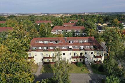 Vermietete 2-Zimmerwohnung mit Balkon in grünem, ländlichen Oschatz