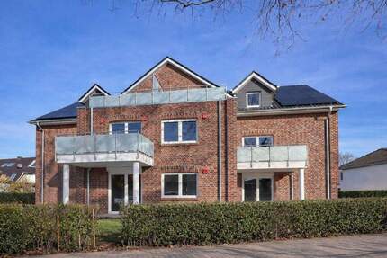 6635 - Stilvoll Wohnen im Neubau - Lichtdurchflutete 2,5-Zimmer-Wohnung mit EBK und Balkon - Edewecht