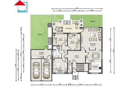 Wohnung zum Mieten in Malsch 1.175,00 € 138 m²