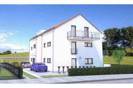 3-Zimmer-Neubauwohnung in Regensburg-Nord mit Terrasse und Gartenanteil