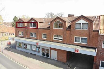 2-Zimmer Dachgeschosswohnung mit Balkon - Papenburg