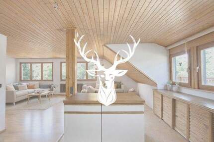 Charmante 2-Zimmer Dachgeschosswohnung in ruhiger Lage von Fützen zu verkaufen - Blumberg