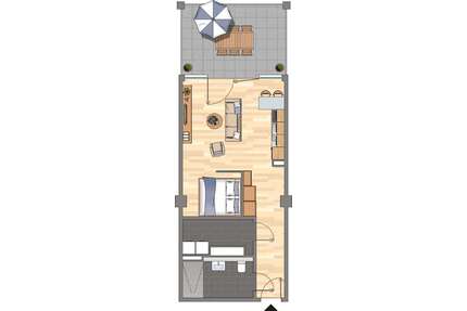 Wohnung zum Mieten in Bremen 749,00 € 55.8 m²