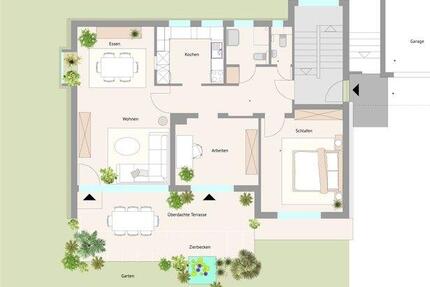 Barrierefreie Terrassenwohnung zum Kauf in Harleshausen - Kassel