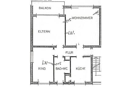 ERSTBEZUG NACH SANIERUNG! Helle 3-ZKB mit Balkon in Battenfeld - Allendorf (Eder)