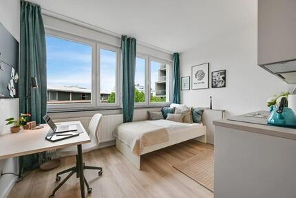 Studentenapartment - 670,00&nbsp;EUR Kaltmiete, ca.&nbsp; 20,50&nbsp;m&sup2; in Heidelberg (PLZ: 69115) Bahnstadt