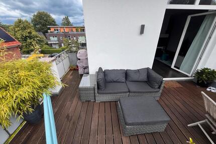 Exklusive Dachgeschoss Wohnung mit traum Dachterrasse in Hamburg
